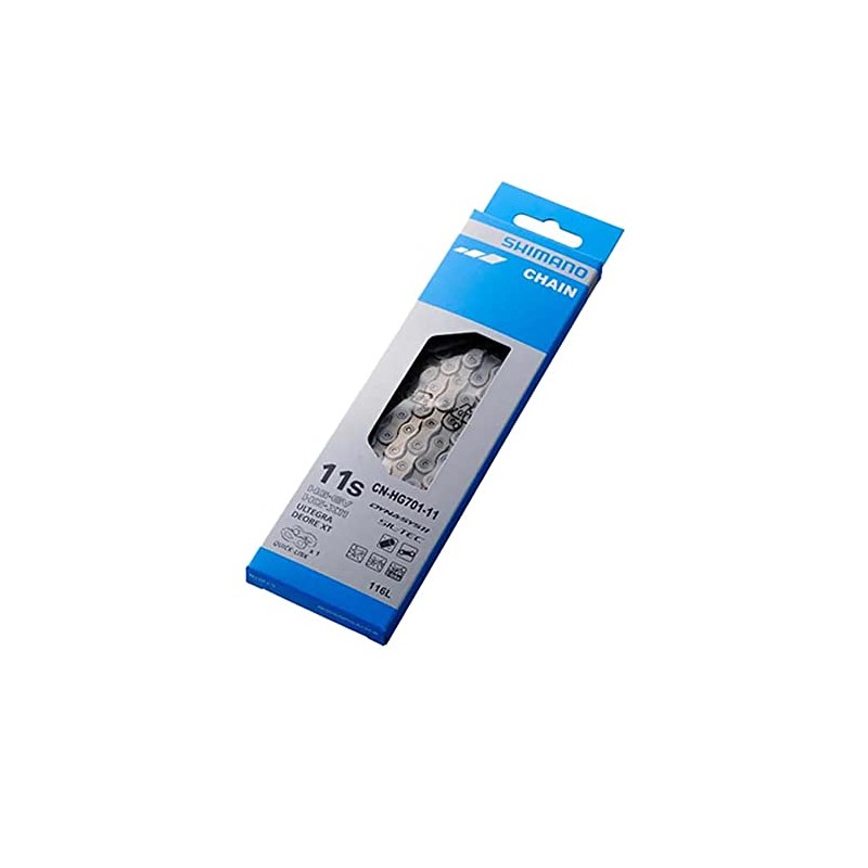 Shimano HG-X11 Chain, For 11 Speed, Silver, 116L, 524-11194/CN-HG701