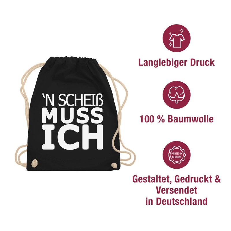 Shirtracer - Gym Bag Backpack - Sayings Statement - 'N