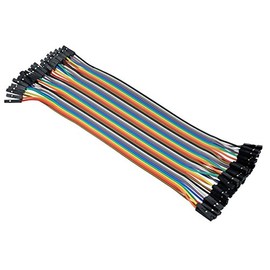 40pcs Dupont Female to Female 20cm Jumper Wire Connectors