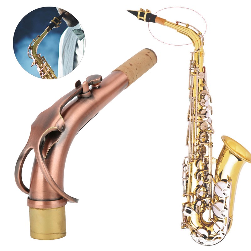 Saxophone Neck Brass for Alto Sax Bend Tube Musical Instrument