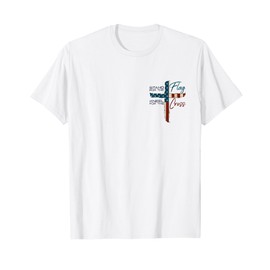 stand for the flag kneel for the cross T-Shirt
