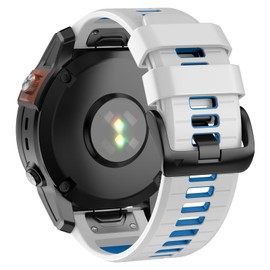 U-LIMVE Watch Band for Garmin Fenix 7 Pro/Fenix 7/Fenix 6/Fenix 6 Pro/Fenix 5/Epix Pro 47mm, 22mm Silicone QuickFit Replacement Bands for Garmin Forerunner 965/955/945/935