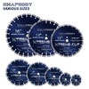 RHAPSODY 14 Inch Diamond Concrete Saw Blade, Turbo Segmented General