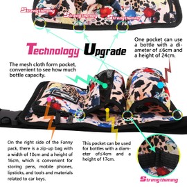 Bolsa para botella de masaje, bolsa de aceite de masaje, funda para terapia de masaje, funda para loción de masaje, funda para aceite de masaje, baowen, Baowen., 3 bottle