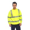 Portwest B303 High Visibility Reflective Sweatshirt Yellow, X-Large