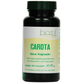 Bios Carota, 100 Capsules, 1 Pack (1 x 55 g)