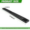 Liouedf Running Boards Side Steps - Aluminum Alloy + ABS