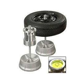 Portable Hubs Wheel Balancer W/Bubble Level Heavy Duty Rim Tires Cars Trucks HD