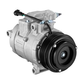 BDFHYK Air Conditioning A/C Compressor with Clutch Compatible with Ford Explorer 2011-2019 V6 3.7L, Police Interceptor Utility 2013-2015, Replace# 2877291