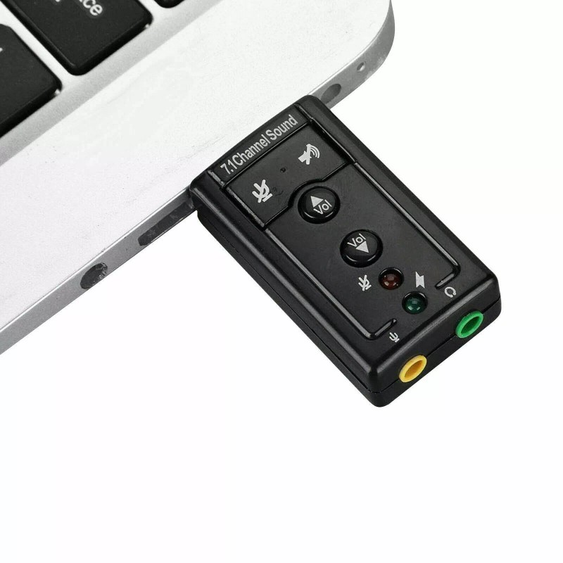 Unbranded USB 2.0 External 7.1 Channel 3D Virtual Audio Sound