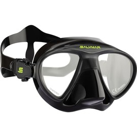 SALVIMAR Unisex - Adult Goblin Diving Mask, Black, One Size