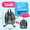 Kandies World Clear Festival Backpack – Stylish Transparent Bag –