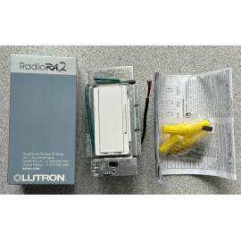 Lutron NEW Lutron RadioRA2 RD-RD-277-WH Companion Remote Dimmer - White