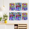 Chunful 24 Pcs Comic Book Wall Display Clear Floating Display