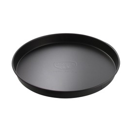 Dr. Oetker Pizza- & Kuchenblech Ø 24 cm, Backblech für saftigen Kuchen & knusprige Pizza, Kuchenform aus Stahl mit Antihaftbeschichtung, Menge: 1 Stück