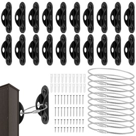 10Pcs Furniture Anchors Anti Tip Furniture Anchors Kit Metal Furniture Wall Anchors Secure 400 Pound Furniture Earthquake Resistant Furniture Safety Straps for Baby Proofing Dresser Cabinet PoUYWH