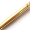 Gold Stone Ballpoint Pen with Gold Foil 24K Sparkle, Pure