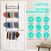 SelfTek Over the Door Hat Rack, Hat Storage Organizer for
