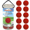 Jazzminton Slow Ball 10 Pack for Slower Play with Wooden