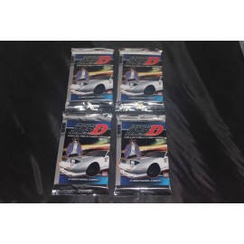 4x Initial D Collectible Card Game Booster Pack - TokyoPop - AEG - New Sealed