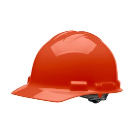 Malta Dynamics Hard Hat – Cap-Style Construction and Safety Hard Hats for Men and Women, 4 Pt. Hard Hat Suspension System, OSHA & ANSI Compliant, Made in The USA (1 Pack, Orange)