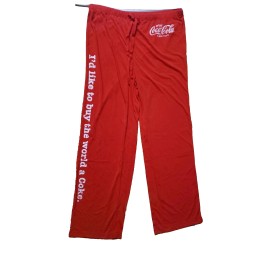 Coca-Cola Vintage 2008 Coca Cola Women's 2 Piece Lounge PJ Set  Polyester Medium New