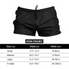 TONLEN - Traje de baño deportivo para hombre, con bolsillos