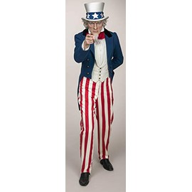 Aahs Engraving Uncle Sam Cardboard Stand Up
