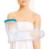 YuHaru Reusable Gibbs Cover, Waterproof Shower Bandage Cover, Adult Arm