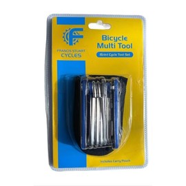 Francis Stuart Cycles Bicycle Multi Tool Set with Carry Pouch, 15-in-1 Cycle Tool Set for Ebikes, DIY and Bicycles