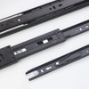 Black Soft Close Drawer Slides,10"-24"-6 Pairs Soft Close Drawer Slides,