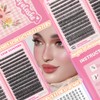 Lash Clusters Kit, 560 Pcs Eyelashes Clusters Kit 9-16mm Individual