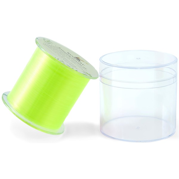 KONMAY Neon Green Monofilament Fishing Line, 0.52mm/40.0 Lbs Tested, High