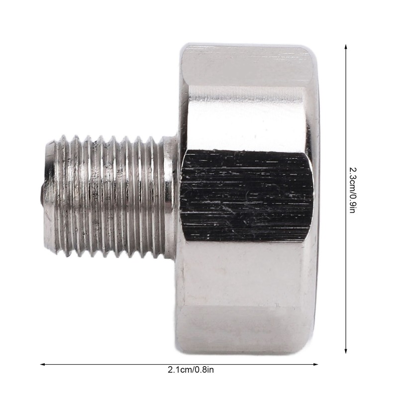 Pony Bottle Pressure Gauge Air Diving Cylinder Oxygen Tank Stainless