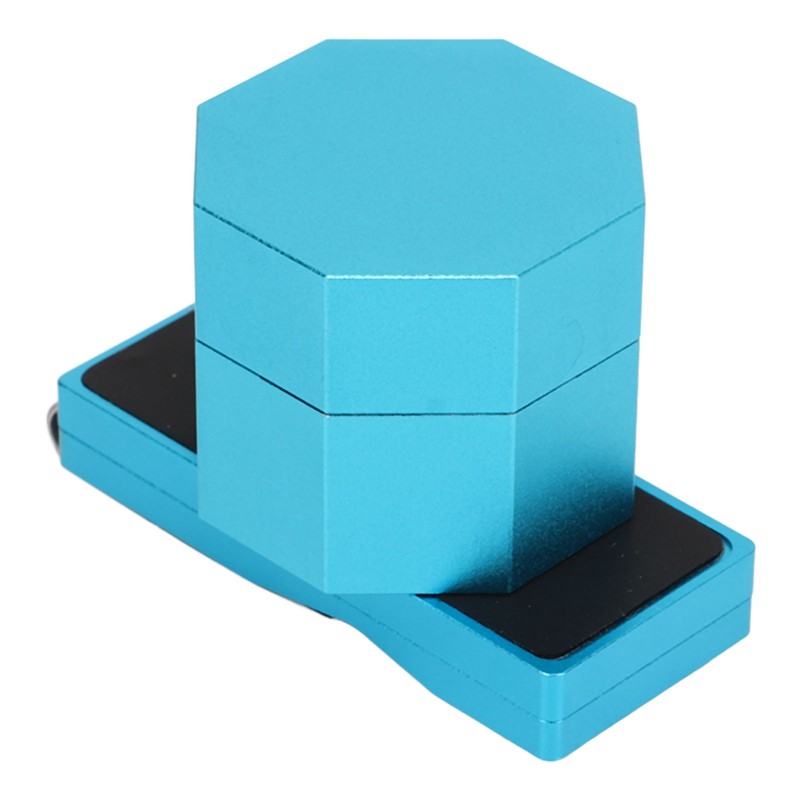 Billiards Octagonal Chalk Case Set Magnetic Billiard Cue Chalk Box