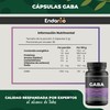 ENDAROO | GABA Suplemento Alimenticio de Ácido Gamma-Aminobutírico | 60