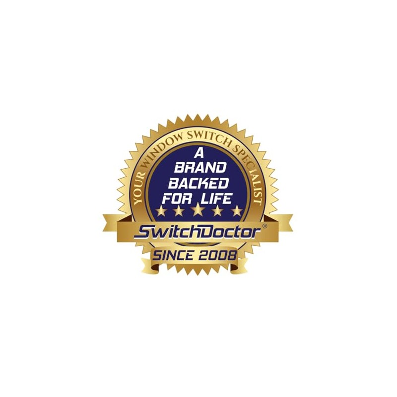 SWITCHDOCTOR Rear Window Master Switch for 1992-1996 Ford Bronco