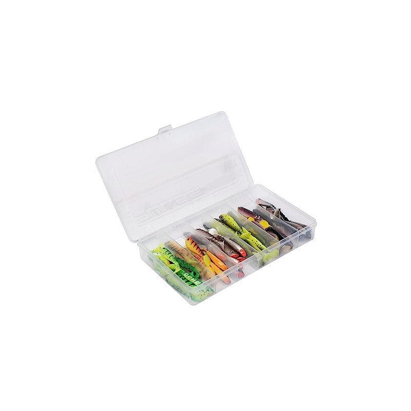 Berkley Pulse Shad Mix Box 6cm 48pcs, Soft bait fishing