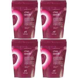 (4 PACK) - Naturya - Natural Chia Seeds | 300g | 4 PACK BUNDLE
