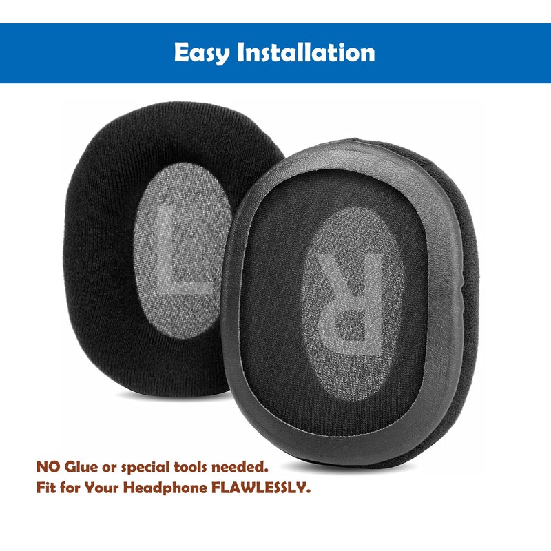 DowiTech Soft Replacement Ear Pads Compatible with Sony WH-L600 WH