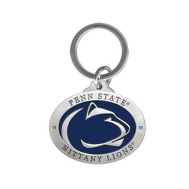 Penn State Keychain | Motto on the Back Side | Durable Key Holder | Intricately Crafted Metal Pewter