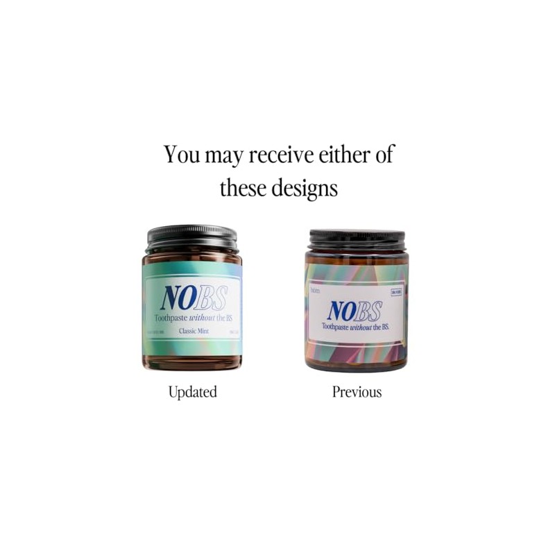 NOBS Toothpaste Tablets - Eco-Friendly Remineralizing Formula