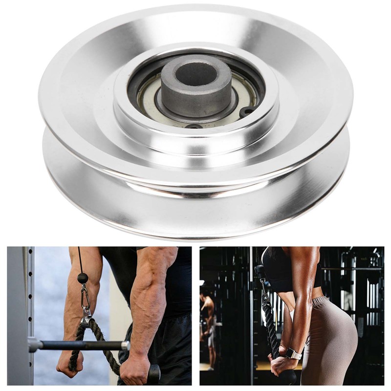 Aluminium Alloy Pulley Strength Training Exercise Hardware Fitness Equipment Accessories80mm