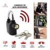 Importeek 5pz Candado Alarma Moto Bicicleta Seguridad Antirrobo