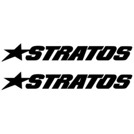 Unbranded Stratos Boat Yacht Decals 2PC Set Vinyl High Quality New Stickers
