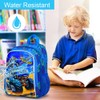 Mochila de camión para niños pequeños, resistente al agua, mochila