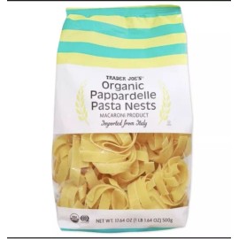 Trader Joe's 2 Packs Trader Joe's Organic Papperdelle Pasta Nests 17.64 oz Each Pack