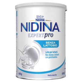NIDINA EXPERT Pro Senza Lattosio Latte per Lattanti Polvere, Latta 400g