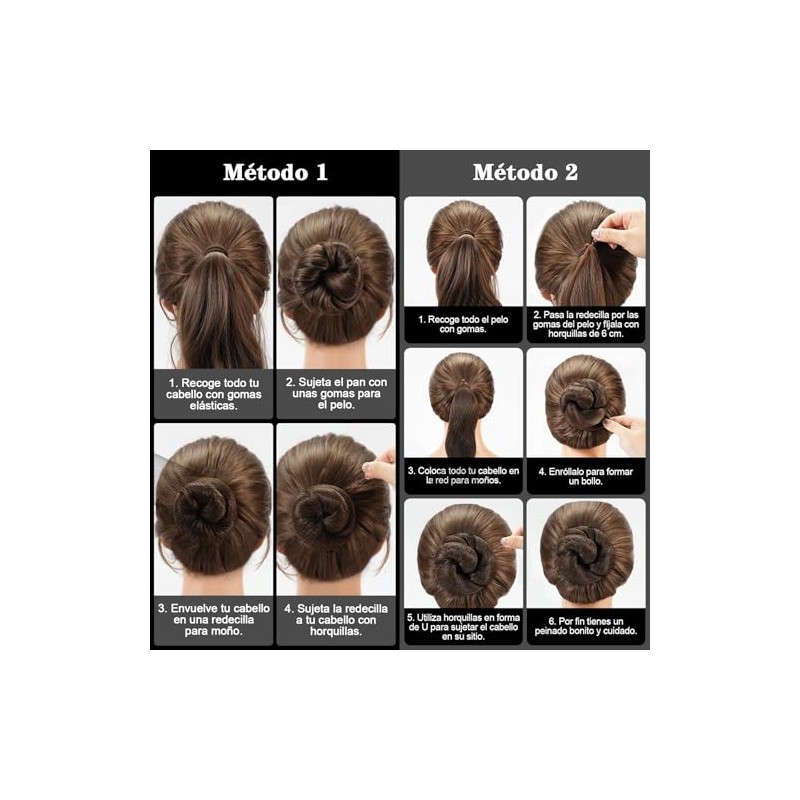 Kit de Pinzas para Cabello, 385 Piezas con Pasadores y