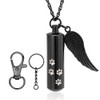 Ashes Pendant, Double Layer Waterproof, Includes Bone Kit, Memorial Pendant,